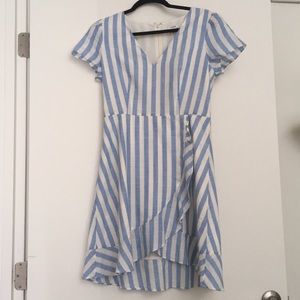 J.Crew striped summer dress